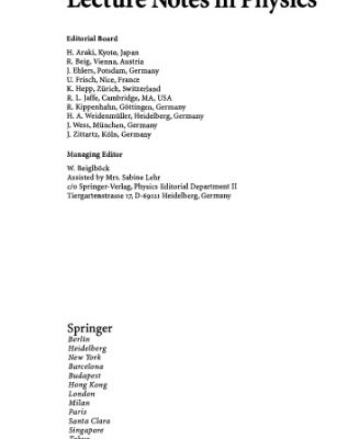 خرید و دانلود نسخه کامل کتاب Advances in Computer Simulation: Lectures Held at the Eötvös Summer School in Budapest, Hungary, 16–20 July 1996