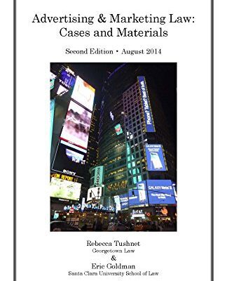 خرید و دانلود نسخه کامل کتاب Advertising & Marketing Law: Cases and Materials –  PDF