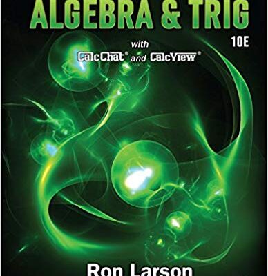خرید و دانلود نسخه کامل کتاب Algebra & Trigonometry 10th Edition