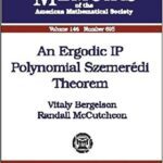 خرید و دانلود نسخه کامل کتاب An Ergodic IP Polynomial Szemeredi Theorem –  Pdf