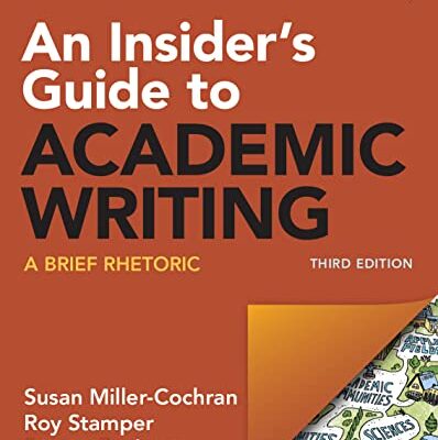 خرید و دانلود نسخه کامل کتاب An Insider’s Guide to Academic Writing (3rd Edition) – + Pdf