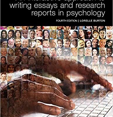 خرید و دانلود نسخه کامل کتاب An Interactive Approach to Writing Essays and Research Reports in Psychology (4th edition) – PDF