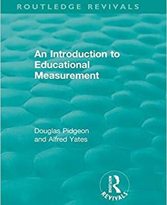 خرید و دانلود نسخه کامل کتاب An Introduction to Educational Measurement