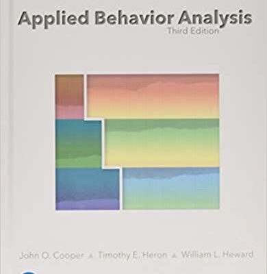 خرید و دانلود نسخه کامل کتاب Applied Behavior Analysis (3rd Edition)