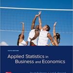 خرید و دانلود نسخه کامل کتاب Applied Statistics in Business and Economics (6th Edition) –  PDF