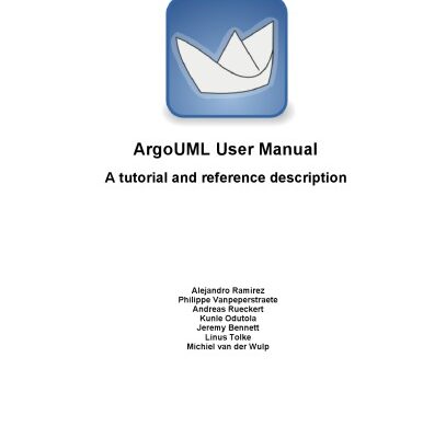 خرید و دانلود نسخه کامل کتاب ArgoUML User Manual : A tutorial and reference description