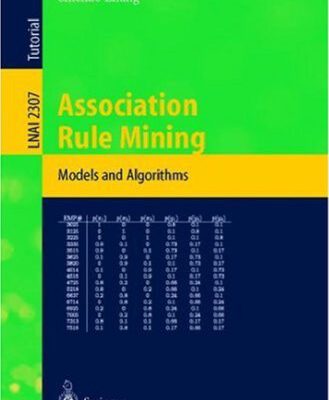 خرید و دانلود نسخه کامل کتاب Association Rule Mining: Models and Algorithms