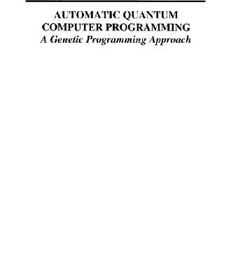 خرید و دانلود نسخه کامل کتاب Automatic Quantum Computer Programming