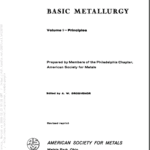 خرید و دانلود نسخه کامل کتاب Basic metallurgy. Edited by A.W. Grosvenor. v.1 – Pdf