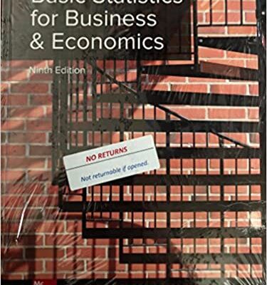 خرید و دانلود نسخه کامل کتاب Basic Statistics for Business and Economics (9th Edition) – PDF