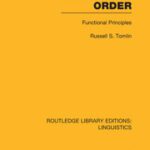 خرید و دانلود نسخه کامل کتاب Basic Word Order (RLE Linguistics B: Grammar) Functional Principles –  Pdf
