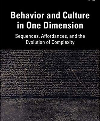 خرید و دانلود نسخه کامل کتاب Behavior and Culture in One Dimension (Resources for Ecological Psychology Series) –  PDF
