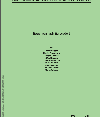 خرید و دانلود نسخه کامل کتاب Bewehren nach Eurocode 2 –  Pdf