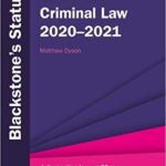 خرید و دانلود نسخه کامل کتاب Blackstone’s Statutes on Criminal Law 2020-2021 (30th Edition) –  Pdf