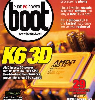 خرید و دانلود نسخه کامل کتاب Boot Magazine – Issue 023 – AMD K6 3D – Jul Aug 1998