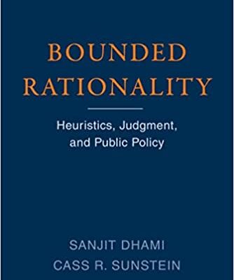 خرید و دانلود نسخه کامل کتاب Bounded Rationality: Heuristics, Judgment, and Public Policy –  Pdf