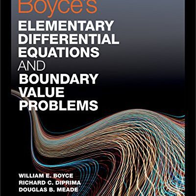 خرید و دانلود نسخه کامل کتاب Boyce’s Elementary Differential Equations and Boundary Value Problems, Global Edition –  Pdf