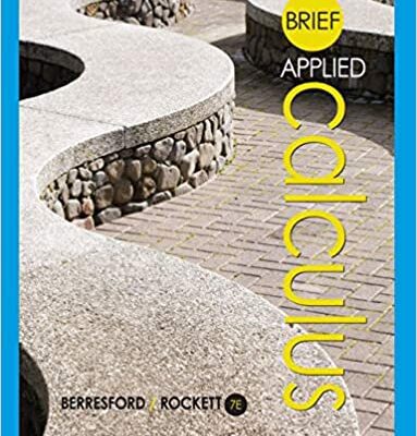 خرید و دانلود نسخه کامل کتاب Brief Applied Calculus (7th Edition) –  PDF
