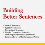 خرید و دانلود نسخه کامل کتاب Building Better Sentences Kindle Edition –  +  PDF
