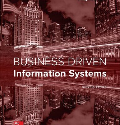 خرید و دانلود نسخه کامل کتاب BUSINESS DRIVEN INFORMATION SYSTEMS