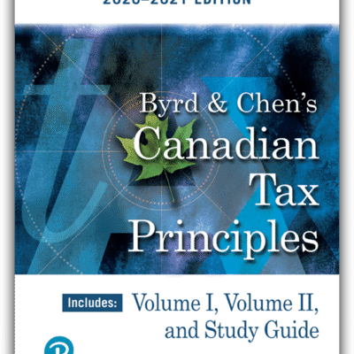 خرید و دانلود نسخه کامل کتاب Byrd & Chen’s Canadian Tax Principles, 2020-2021 Edition, Volumes I and II with Study Guide –  Pdf