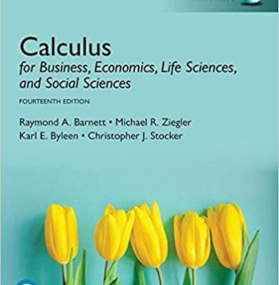 خرید و دانلود نسخه کامل کتاب Calculus for Business, Economics, Life Sciences, and Social Sciences Global Edition (14th Edition) [2019] –  PDF