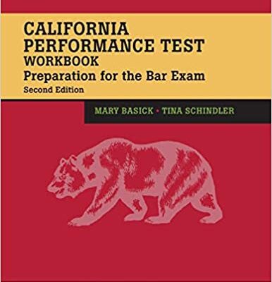 خرید و دانلود نسخه کامل کتاب California Performance Test Workbook: Preparation for the Bar Exam (Bar Review) (2nd Edition) –  PDF