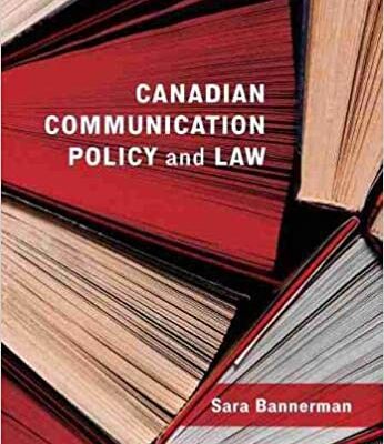 خرید و دانلود نسخه کامل کتاب Canadian Communication Policy and Law[2020] –  PDF