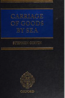 خرید و دانلود نسخه کامل کتاب Carriage of goods by sea – Pdf