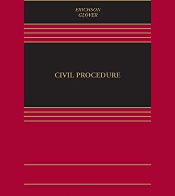 خرید و دانلود نسخه کامل کتاب Civil Procedure BY Erichson –  +  Pdf
