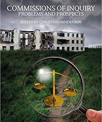 خرید و دانلود نسخه کامل کتاب Commissions of Inquiry: Problems and Prospects –  Pdf
