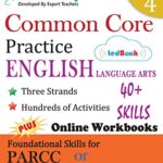 خرید و دانلود نسخه کامل کتاب Common Core Practice – 4th Grade English Language Arts:  Workbooks to Prepare for the PARCC or Smarter Balanced Test
