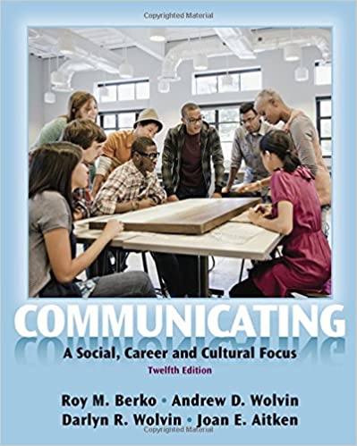 خرید و دانلود نسخه کامل کتاب Communicating: A Social, Career, and Cultural Focus (12th Edition) –  Pdf