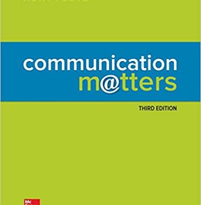 خرید و دانلود نسخه کامل کتاب Communication Matters (3rd Edition) –  Pdf