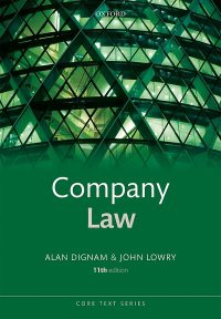 خرید و دانلود نسخه کامل کتاب Company Law (Core Texts Series) (11th Edition) –  +  pdf