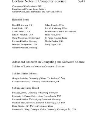 خرید و دانلود نسخه کامل کتاب Computer Science Logic: 24th International Workshop, CSL 2010, 19th Annual Conference of the EACSL, Brno, Czech Republic, August 23-27, 2010. Proceedings