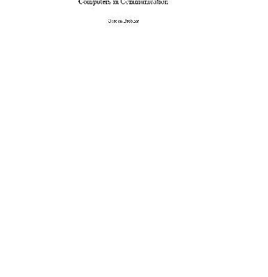 خرید و دانلود نسخه کامل کتاب Computers in Communication