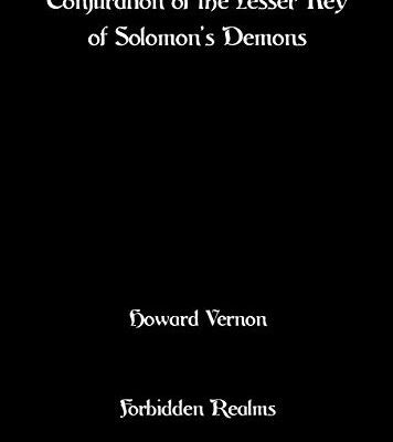 خرید و دانلود نسخه کامل کتاب Conjuration of the Lesser Key of Solomon’s Demons –  +  pdf