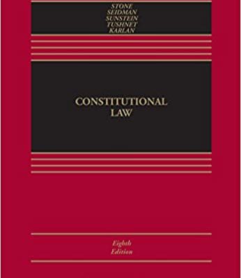 خرید و دانلود نسخه کامل کتاب Constitutional Law (Aspen Casebook Series) (8th Edition) – + pdf