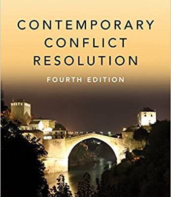 خرید و دانلود نسخه کامل کتاب Contemporary Conflict Resolution (4th Edition) –  pdf