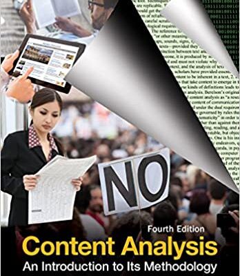 خرید و دانلود نسخه کامل کتاب Content Analysis: An Introduction to Its Methodology (4th Edition) – + pdf