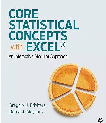 خرید و دانلود نسخه کامل کتاب Core Statistical Concepts With Excel®: An Interactive Modular Approach – + Pdf