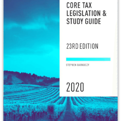 خرید و دانلود نسخه کامل کتاب Core Tax Legislation and Study Guide 2020 (23rd Edition) –  Pdf