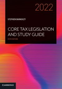 خرید و دانلود نسخه کامل کتاب Core Tax Legislation and Study Guide 2022 Core Tax Legislation and Study Guide 2022 (25th Edition) –  Pdf