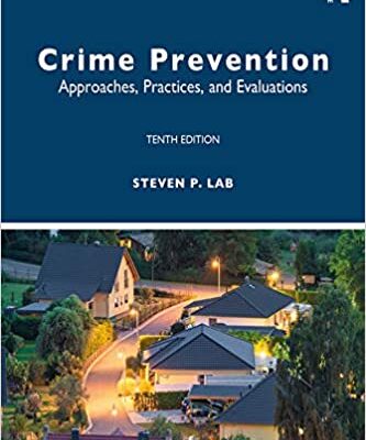 خرید و دانلود نسخه کامل کتاب Crime Prevention: Approaches, Practices, and Evaluations (10th Edition) –  Pdf