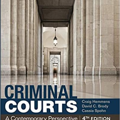 خرید و دانلود نسخه کامل کتاب Criminal Courts: A Contemporary Perspective (4th Edition) –  +  pdf