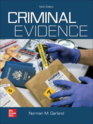 خرید و دانلود نسخه کامل کتاب Criminal Evidence (9th Edition) BY Garland –  Pdf