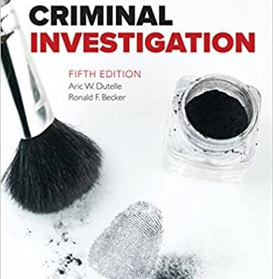 خرید و دانلود نسخه کامل کتاب Criminal Investigation (5th Edition) –  PDF