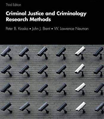 خرید و دانلود نسخه کامل کتاب Criminal Justice and Criminology Research Methods (3rd Edition) –  Pdf