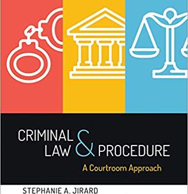 خرید و دانلود نسخه کامل کتاب Criminal Law and Procedure: A Courtroom Approach